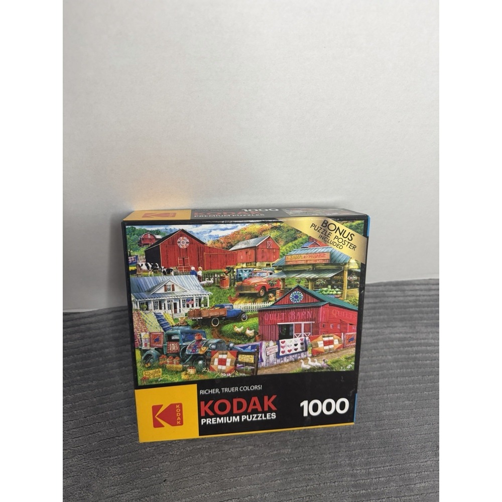 Country Compilation Kodak Premium Puzzle 1000 Piece Jigsaw Puzzle